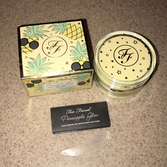 🚨BLACK FRIDAY SALE🚨PRICE FIRM🚨🆕PINEAPPLE GLOW Moisturizing Brightening Mask - Picture 7 of 7